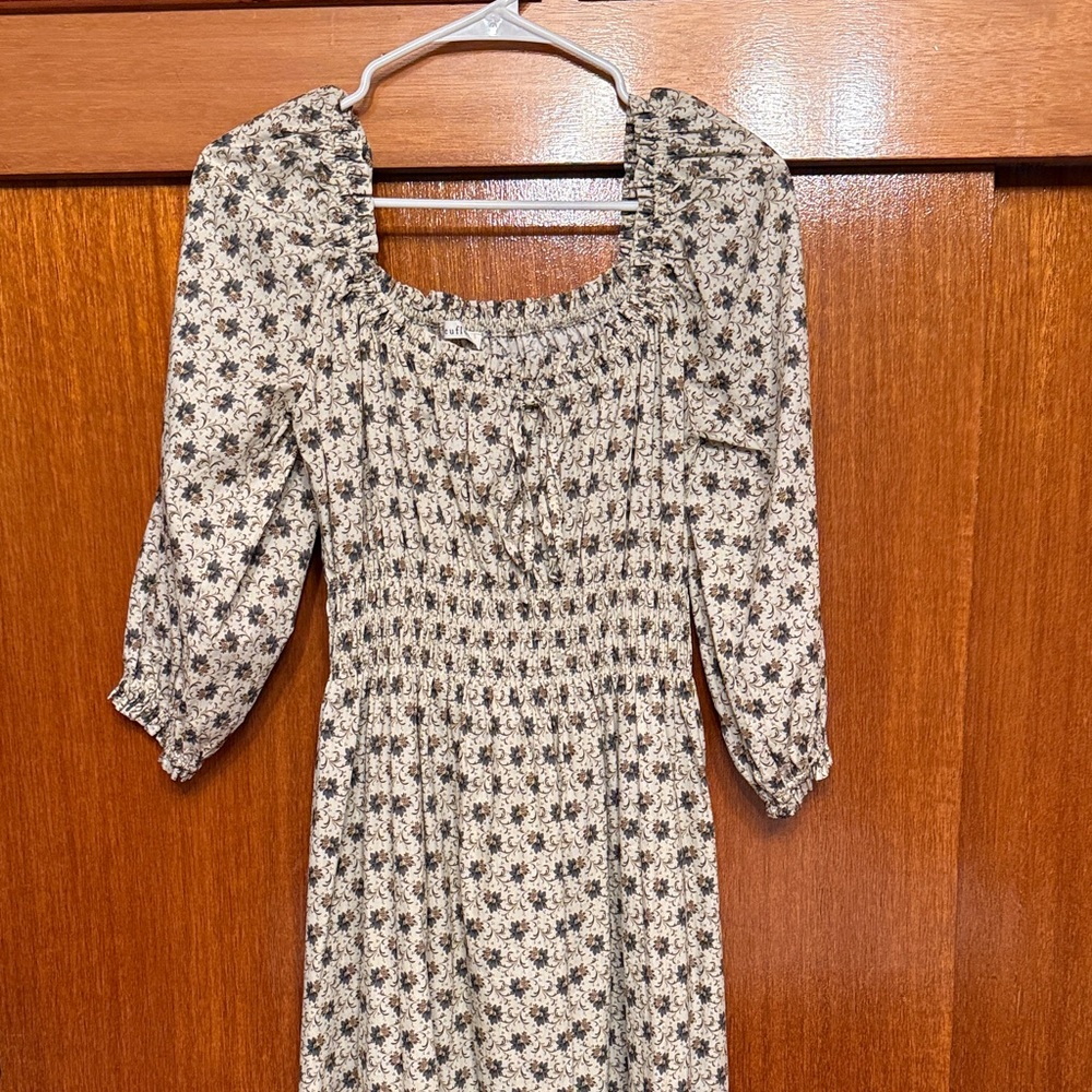 Floral Smocked Dress